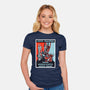 Vote Sauron-womens fitted tee-fanfabio