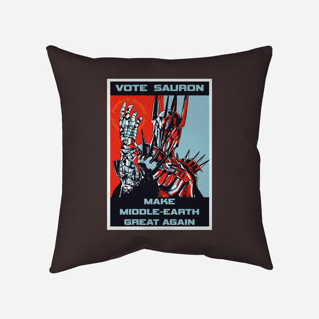 Vote Sauron-none removable cover w insert throw pillow-fanfabio