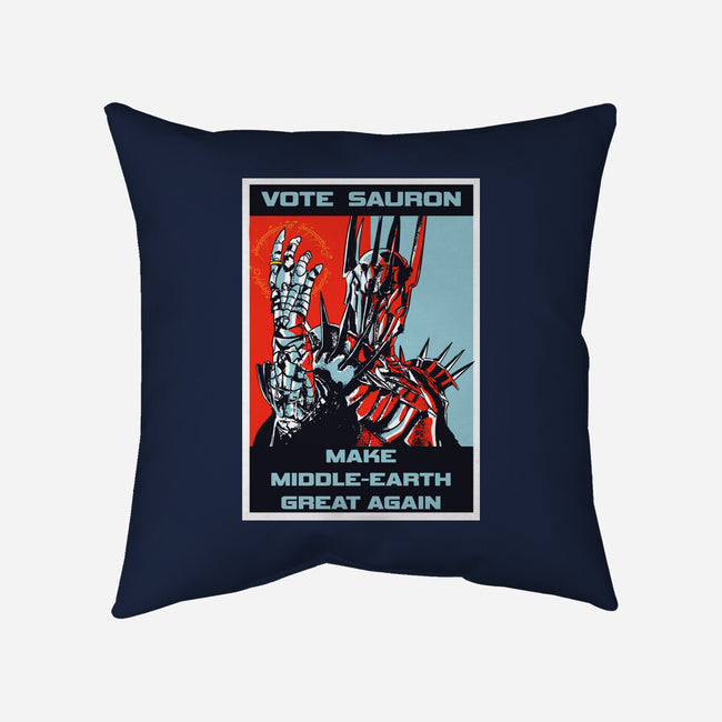 Vote Sauron-none removable cover w insert throw pillow-fanfabio