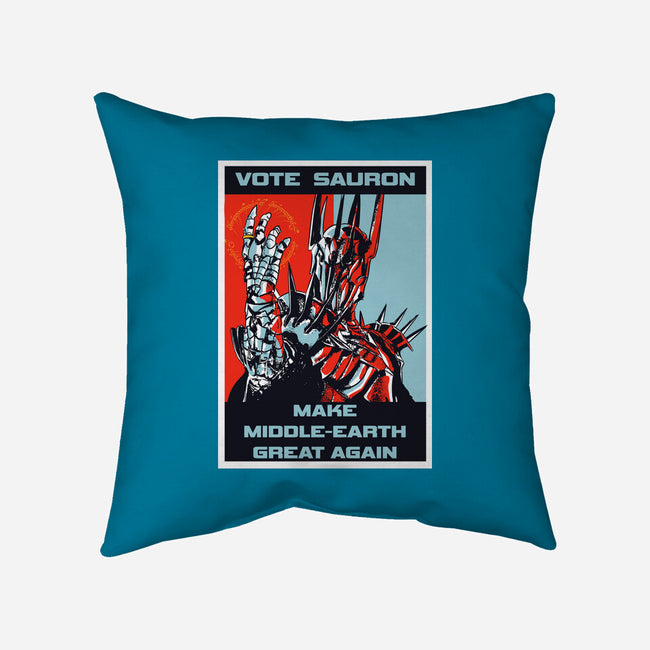 Vote Sauron-none removable cover throw pillow-fanfabio