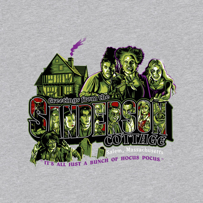 Greetings From The Sandersons-womens basic tee-goodidearyan