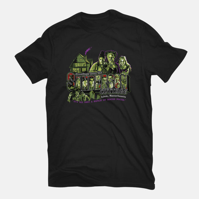 Greetings From The Sandersons-mens premium tee-goodidearyan