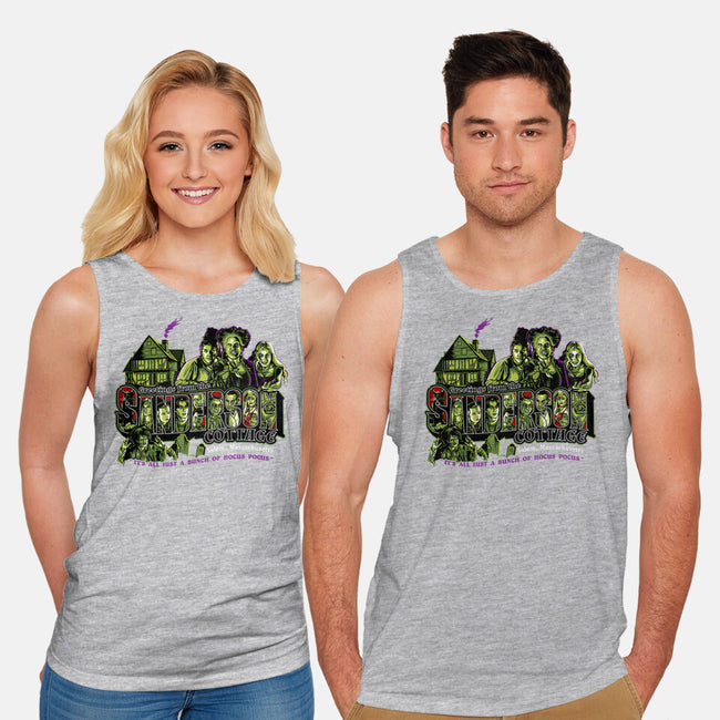 Greetings From The Sandersons-unisex basic tank-goodidearyan