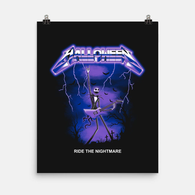 Ride The Nightmare-none matte poster-retrodivision