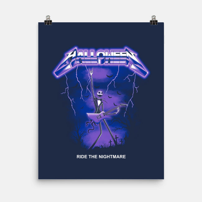 Ride The Nightmare-none matte poster-retrodivision