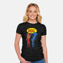 Beabeast And Jugg-head-womens fitted tee-Boggs Nicolas