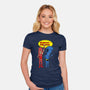 Beabeast And Jugg-head-womens fitted tee-Boggs Nicolas