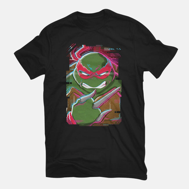 Raphael Glitch-womens basic tee-danielmorris1993