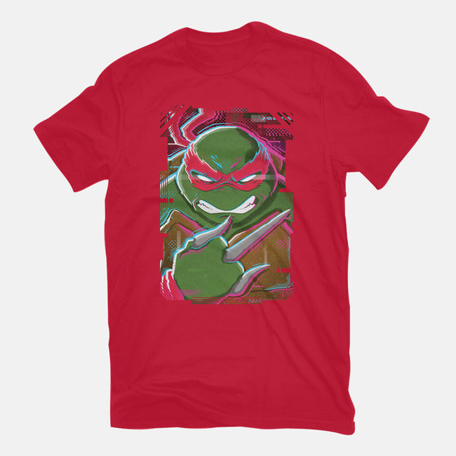 Raphael Glitch-womens basic tee-danielmorris1993