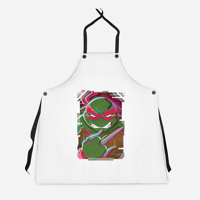 Raphael Glitch-unisex kitchen apron-danielmorris1993