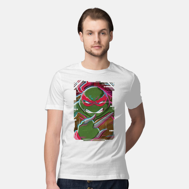 Raphael Glitch-mens premium tee-danielmorris1993