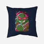 Raphael Glitch-none removable cover w insert throw pillow-danielmorris1993