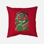 Raphael Glitch-none removable cover w insert throw pillow-danielmorris1993