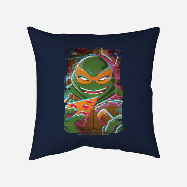 Mike Glitch-none removable cover w insert throw pillow-danielmorris1993