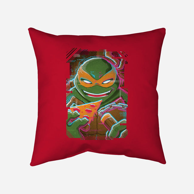 Mike Glitch-none removable cover w insert throw pillow-danielmorris1993