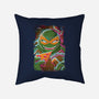 Mike Glitch-none removable cover throw pillow-danielmorris1993