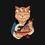 Ramen Meowster-none removable cover w insert throw pillow-vp021