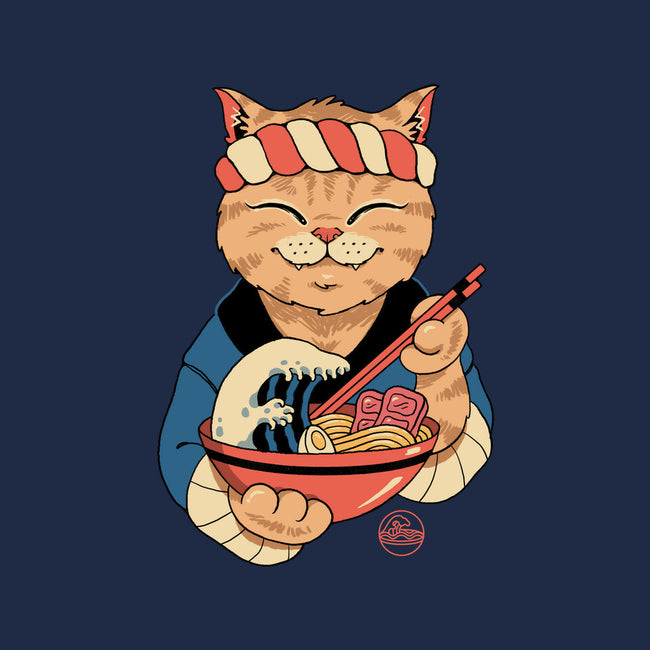 Ramen Meowster-none removable cover w insert throw pillow-vp021