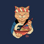 Ramen Meowster-none removable cover w insert throw pillow-vp021
