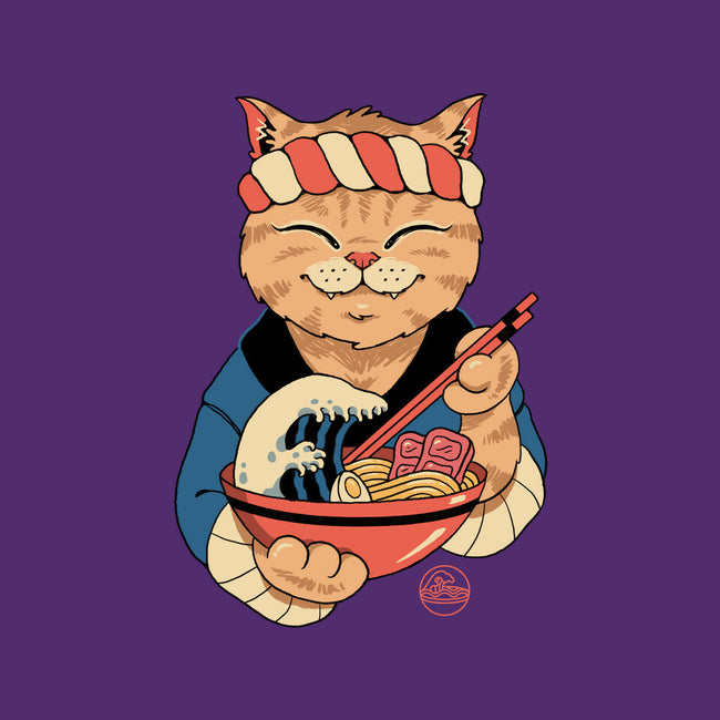 Ramen Meowster-none zippered laptop sleeve-vp021