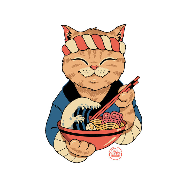 Ramen Meowster-none removable cover w insert throw pillow-vp021