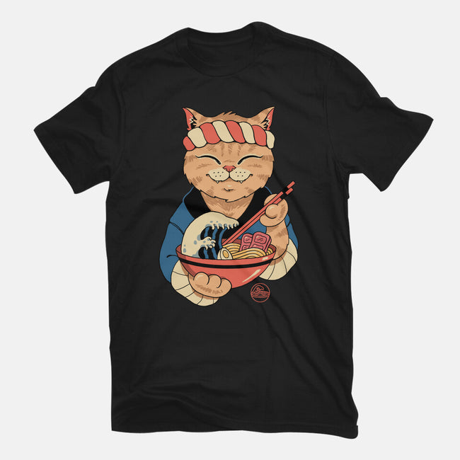 Ramen Meowster-womens basic tee-vp021