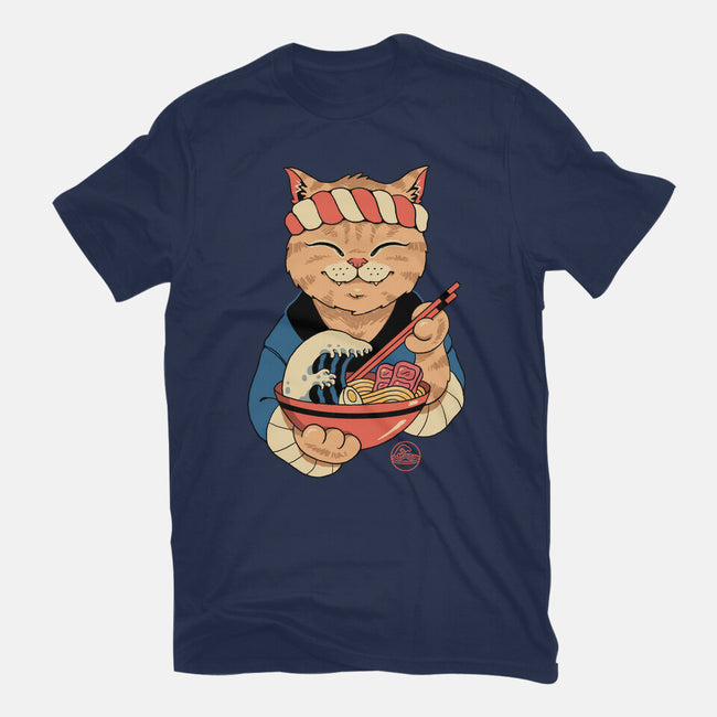 Ramen Meowster-womens basic tee-vp021