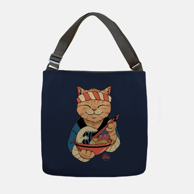 Ramen Meowster-none adjustable tote bag-vp021