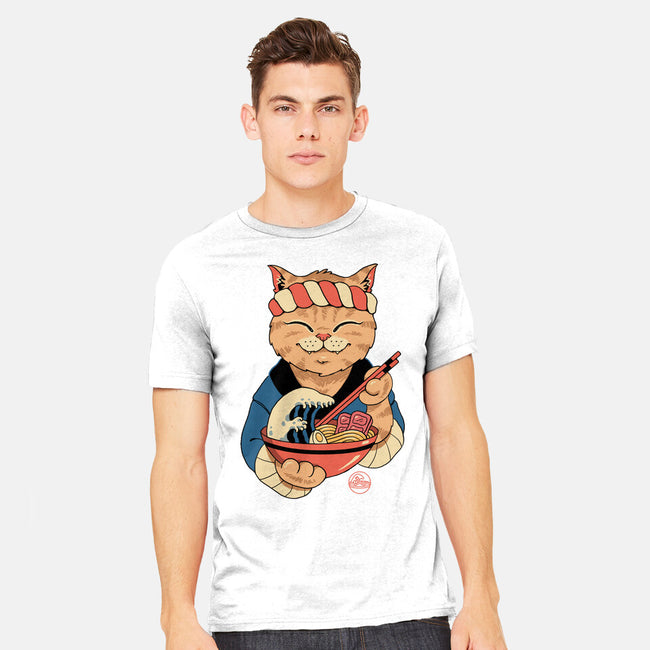 Ramen Meowster-mens heavyweight tee-vp021