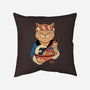 Ramen Meowster-none removable cover w insert throw pillow-vp021