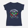Hellspawn Club-womens v-neck tee-Getsousa!