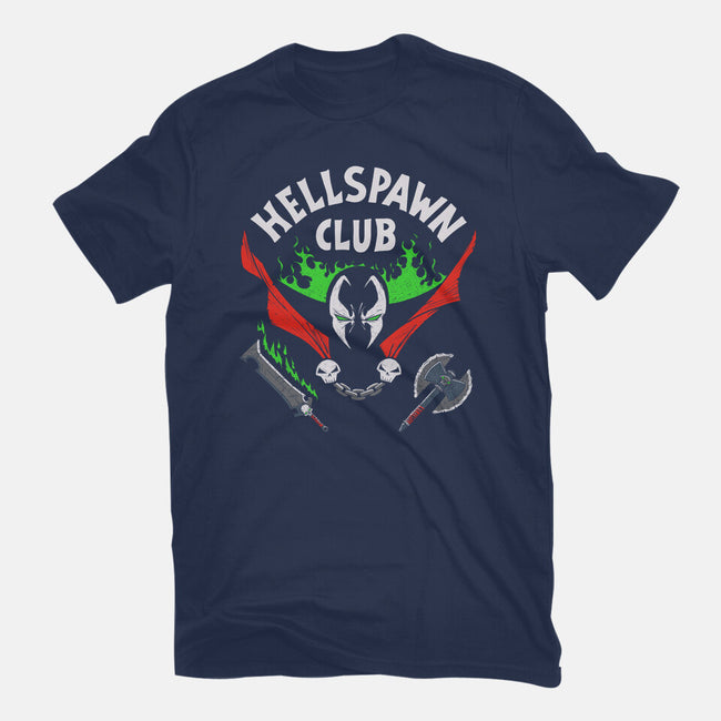 Hellspawn Club-womens fitted tee-Getsousa!