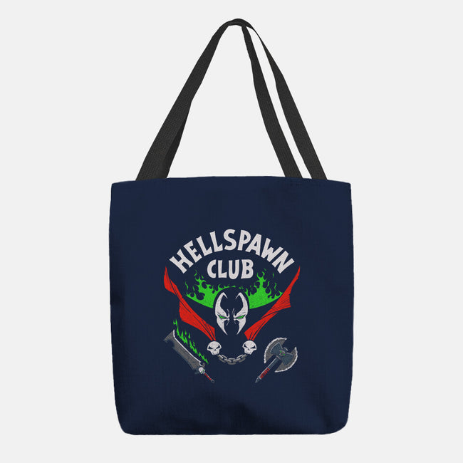 Hellspawn Club-none basic tote bag-Getsousa!