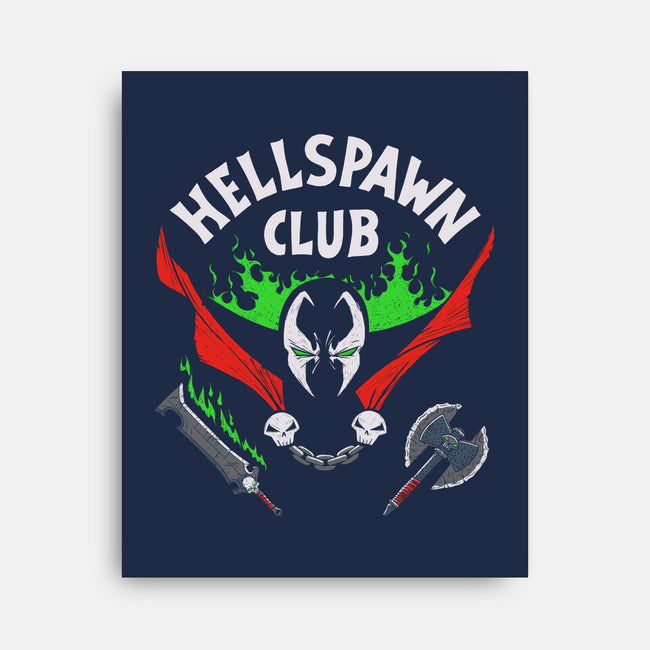 Hellspawn Club-none stretched canvas-Getsousa!