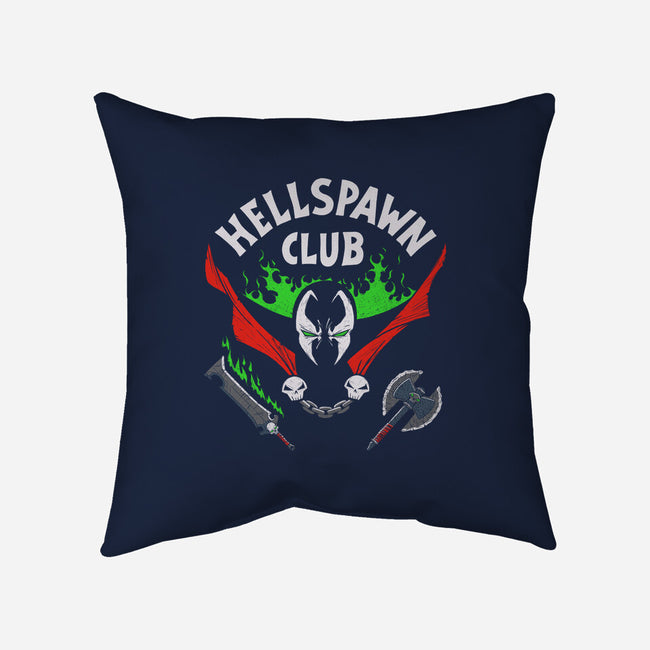 Hellspawn Club-none non-removable cover w insert throw pillow-Getsousa!