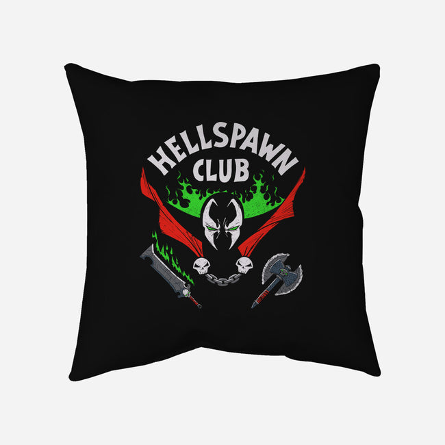 Hellspawn Club-none removable cover w insert throw pillow-Getsousa!