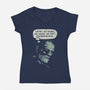 My Name Is Not Frankenstein-womens v-neck tee-kg07
