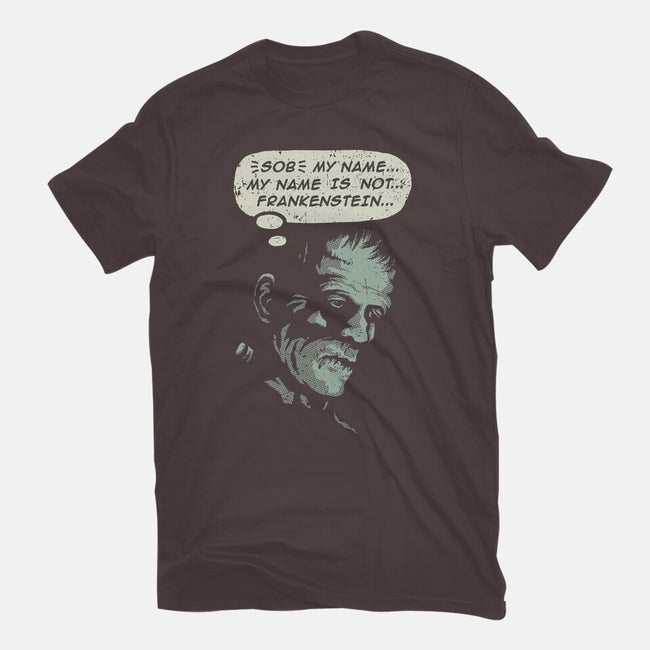 My Name Is Not Frankenstein-womens basic tee-kg07