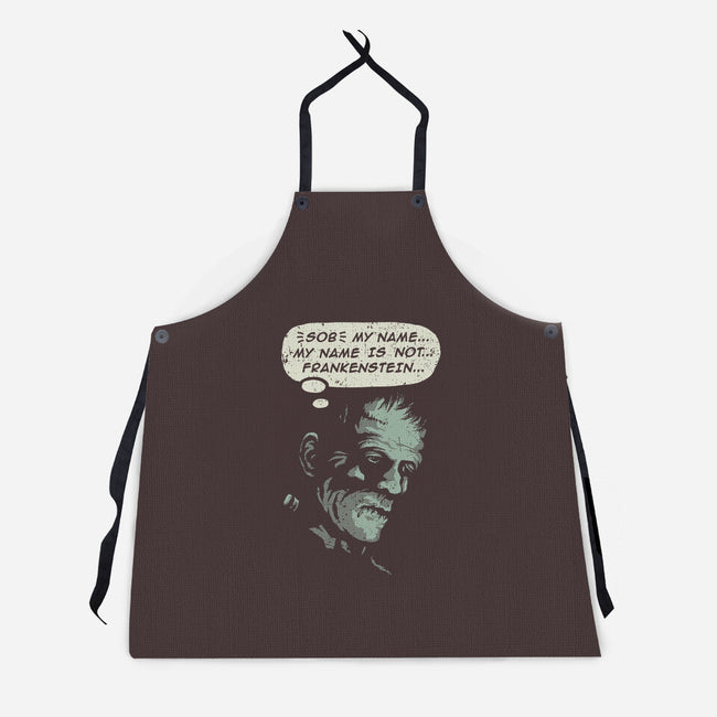 My Name Is Not Frankenstein-unisex kitchen apron-kg07