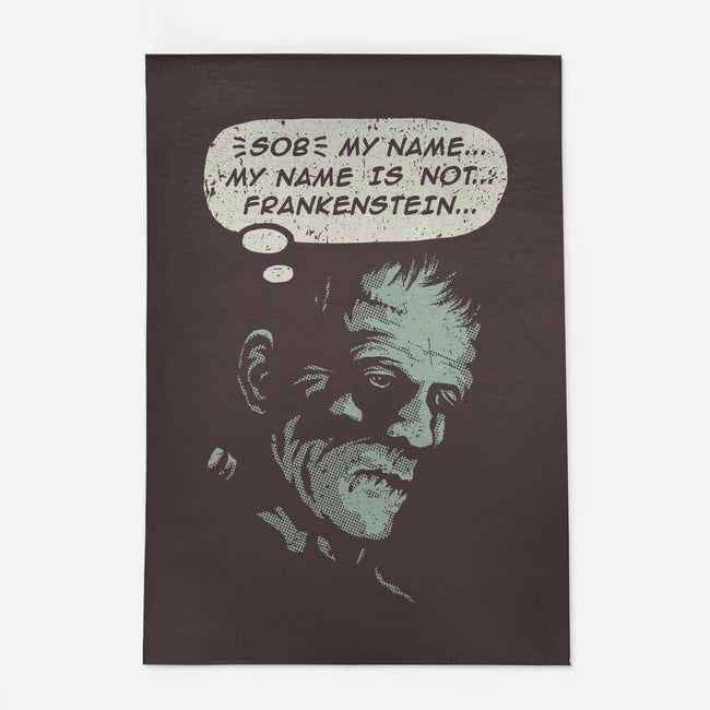 My Name Is Not Frankenstein-none indoor rug-kg07