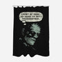 My Name Is Not Frankenstein-none polyester shower curtain-kg07