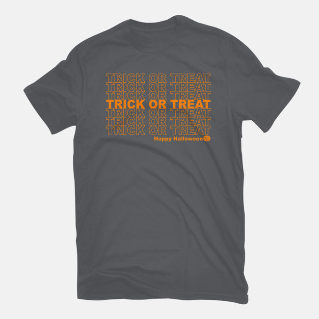 Trick Or Treat Happy Halloween-mens heavyweight tee-goodidearyan