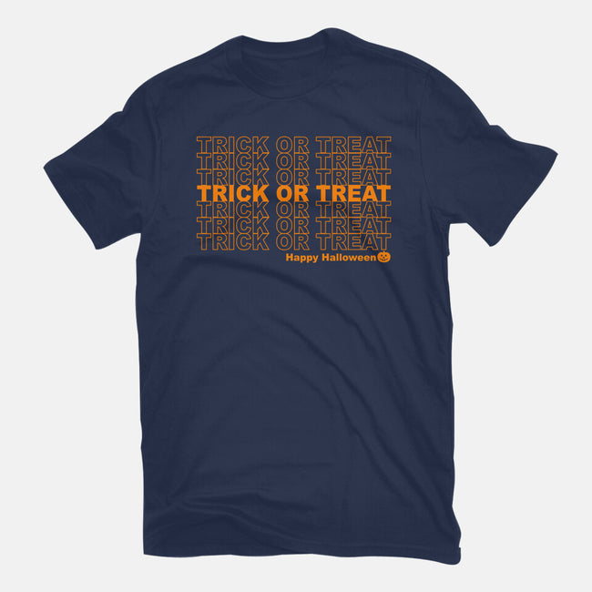 Trick Or Treat Happy Halloween-mens heavyweight tee-goodidearyan