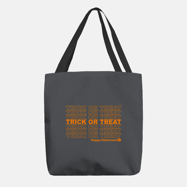 Trick Or Treat Happy Halloween-none basic tote bag-goodidearyan