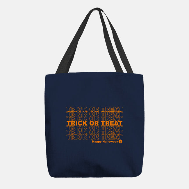 Trick Or Treat Happy Halloween-none basic tote bag-goodidearyan