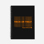 Trick Or Treat Happy Halloween-none dot grid notebook-goodidearyan