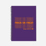 Trick Or Treat Happy Halloween-none dot grid notebook-goodidearyan