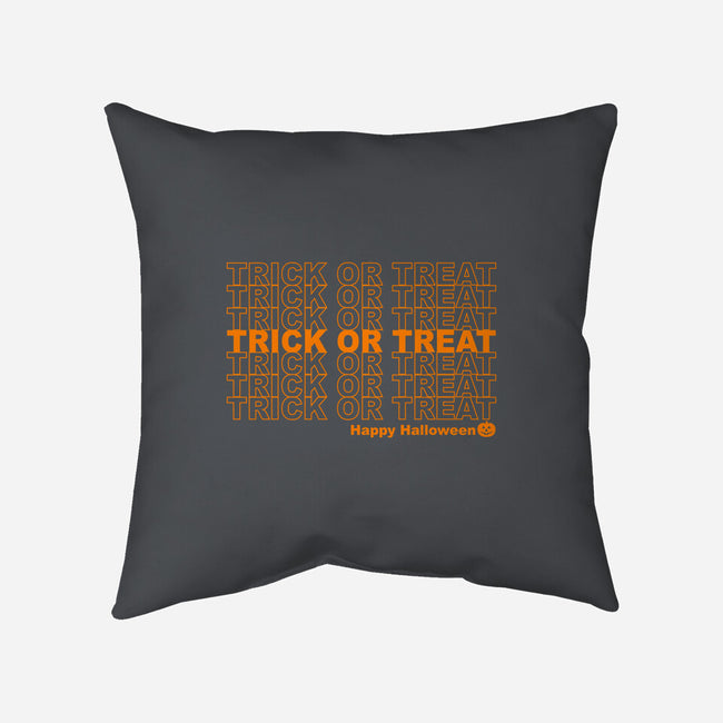 Trick Or Treat Happy Halloween-none removable cover throw pillow-goodidearyan