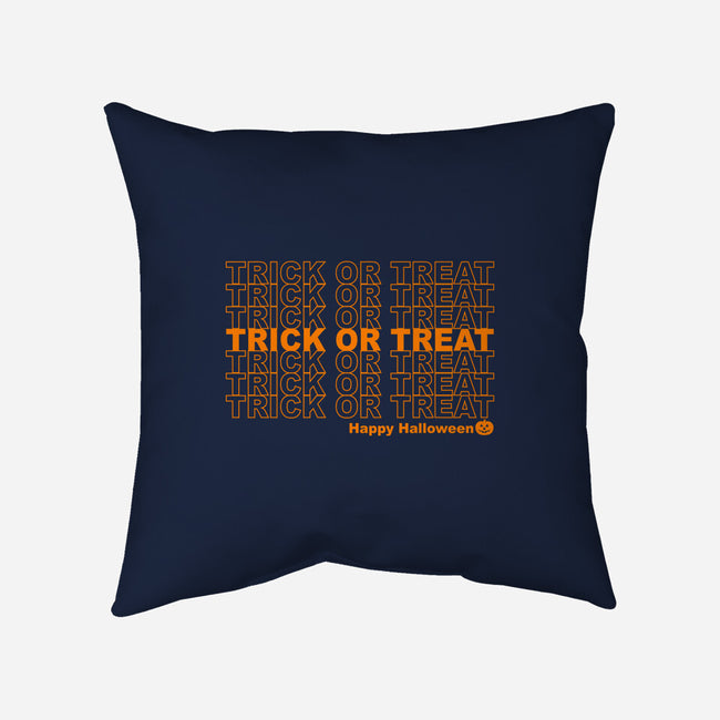 Trick Or Treat Happy Halloween-none removable cover throw pillow-goodidearyan