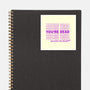 You're Dead-none glossy sticker-goodidearyan